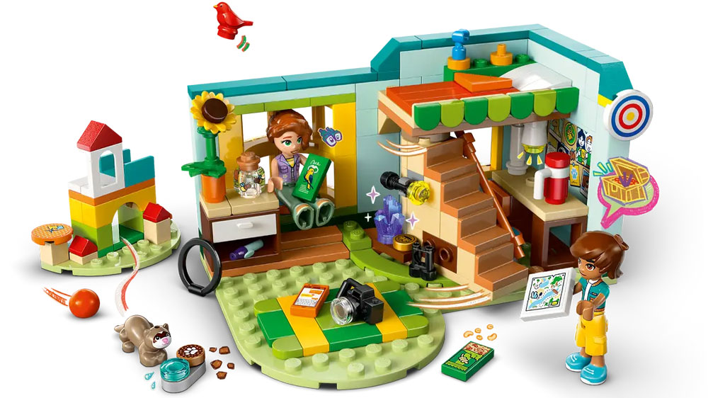 LEGO® Friends 42646 Pokoj Autumn – minipanenky Autumn a Lea v pokoji se spoustou doplňků a se zvířátky_02