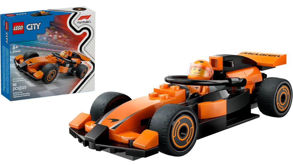 LEGO® City™ 60442 Jezdec F1® se závodním vozem McLaren_01