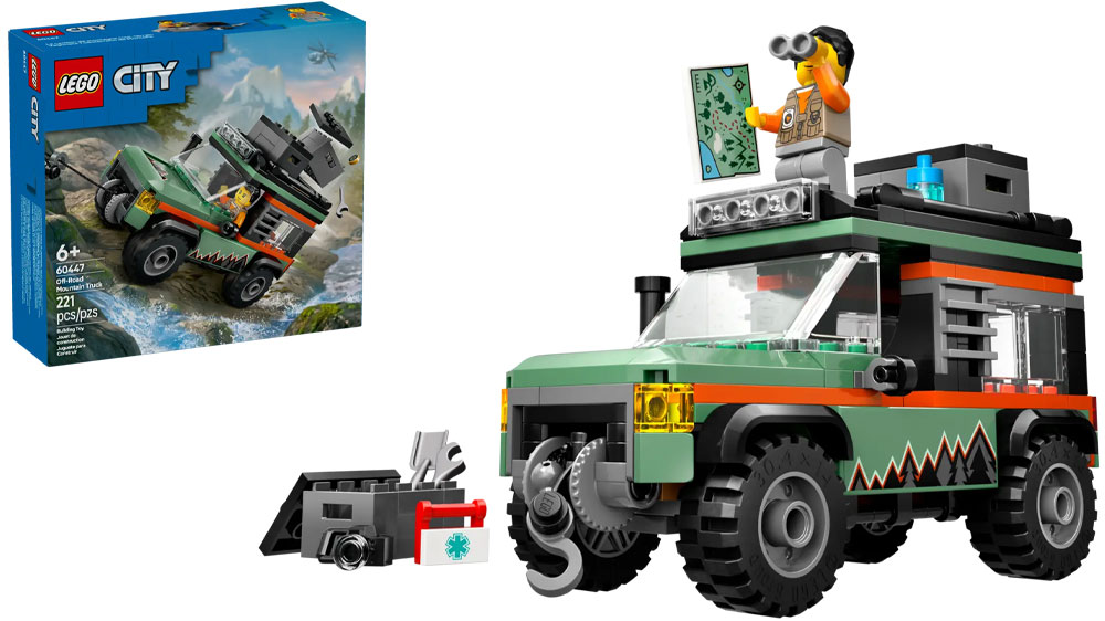 LEGO® City™ 60447 Terénní horské nákladní auto 4x4_01