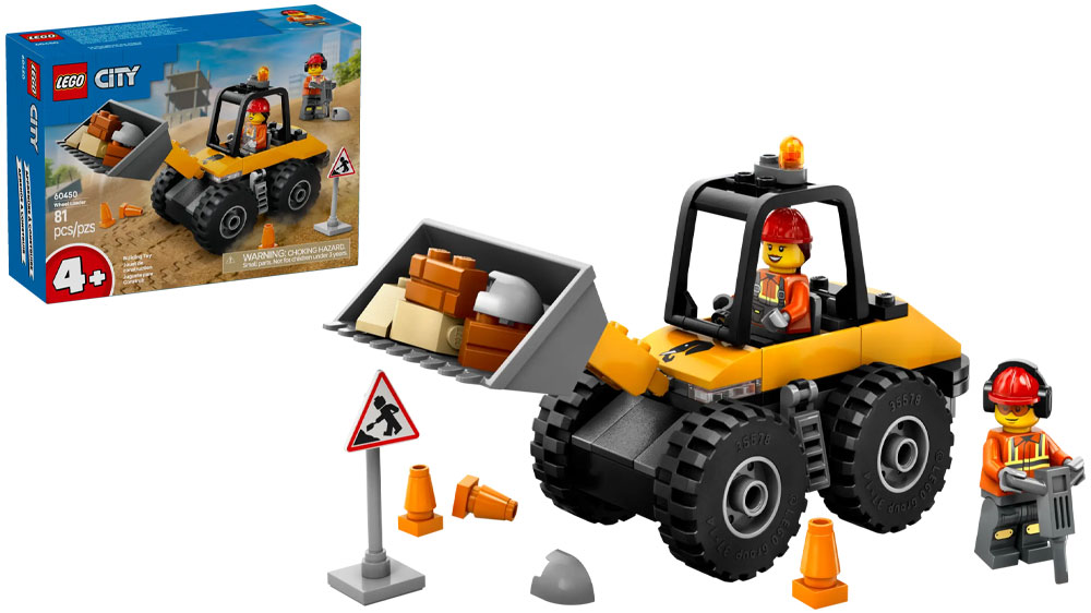 LEGO® City™ 60450 Žlutý kolový nakladač_01