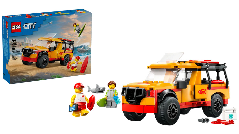LEGO® City™ 60453 Záchranné auto pro plavčíka sestavené, i v krabici_01