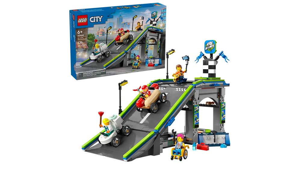 Stavebnice LEGO® City 60460 Tvoje pravidla: Závodní dráha s rampami_01