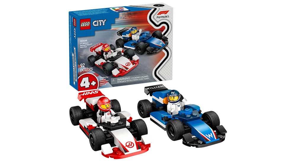 LEGO® City 60464 Závodní vozy F1® Williams Racing a Haas F1®_01