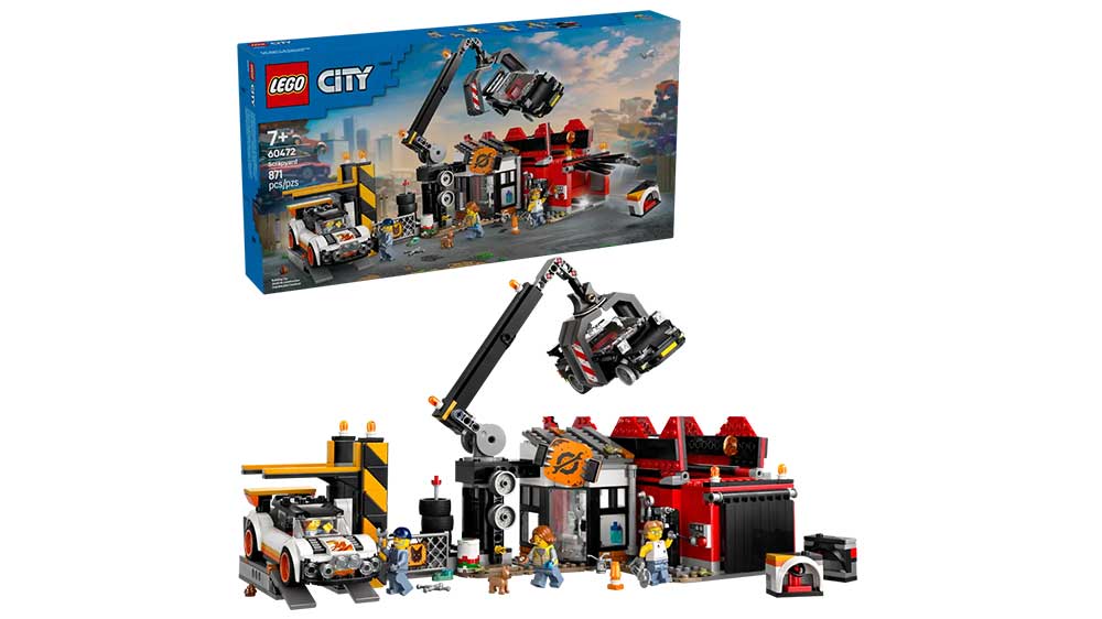Stavebnice LEGO® City 60472 Vrakoviště s auty_01