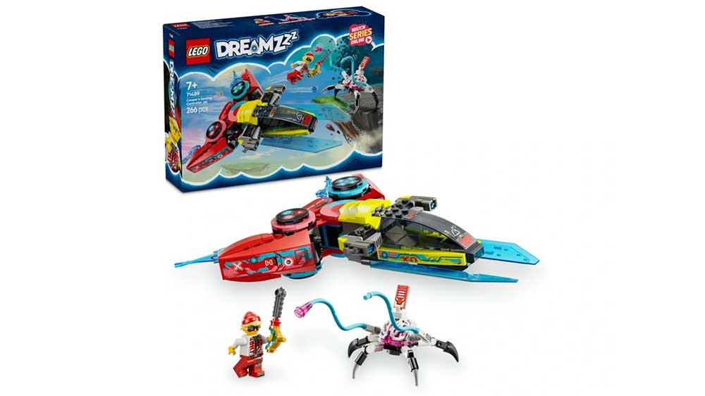 Stavebnice LEGO®DREAMZzz™71489 Cooperovo letadlo v podobě herního ovladače_01