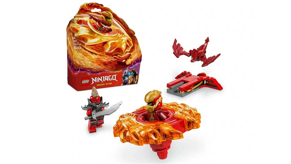 Stavebnice LEGO® NINJAGO® 71823 Kaiův dračí Spinjitzu spinner_01