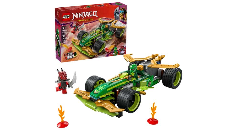 Stavebnice LEGO® NINJAGO® 71828 Lloydovo závodní auto s natahovacím motorem_01