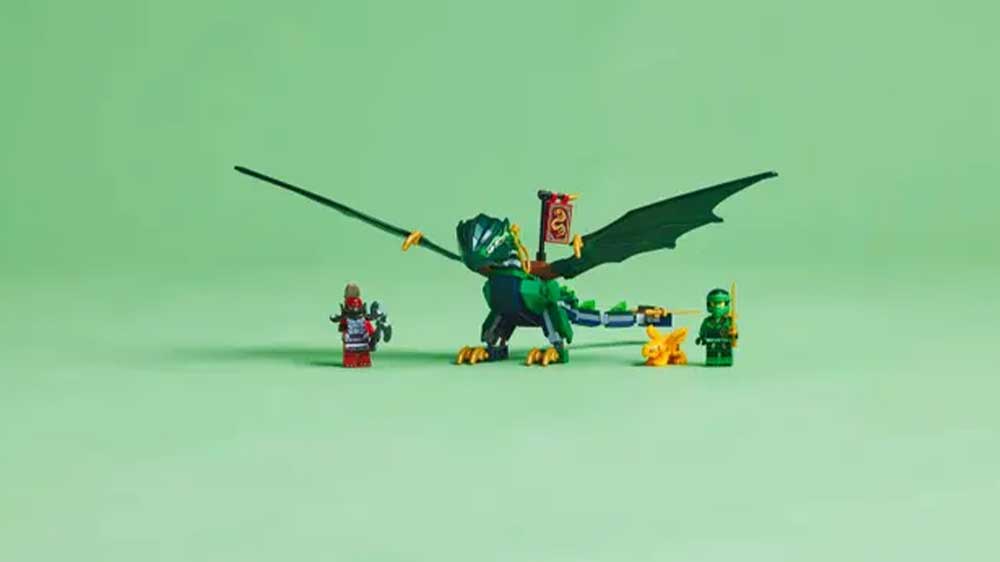 Minifigurky u stavebnice LEGO® NINJAGO® 71829 Lloydův zelený lesní drak_03
