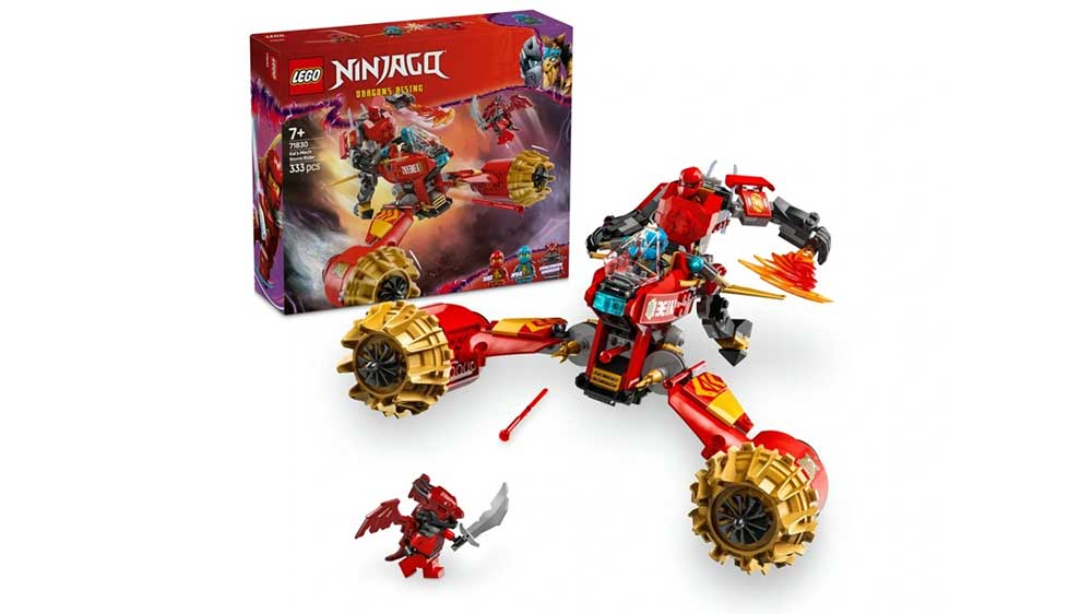 Stavebnice LEGO® NINJAGO® 71830 Kaiův bouřný jezdec a robot_01