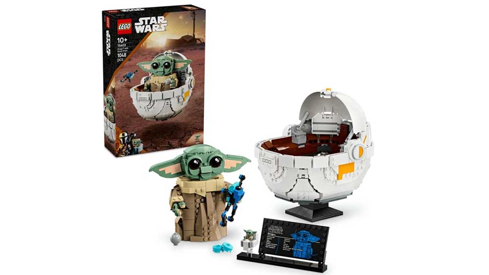 LEGO&reg; Grogu ve vzn&aacute;&scaron;ej&iacute;c&iacute;m se koč&aacute;rku_01