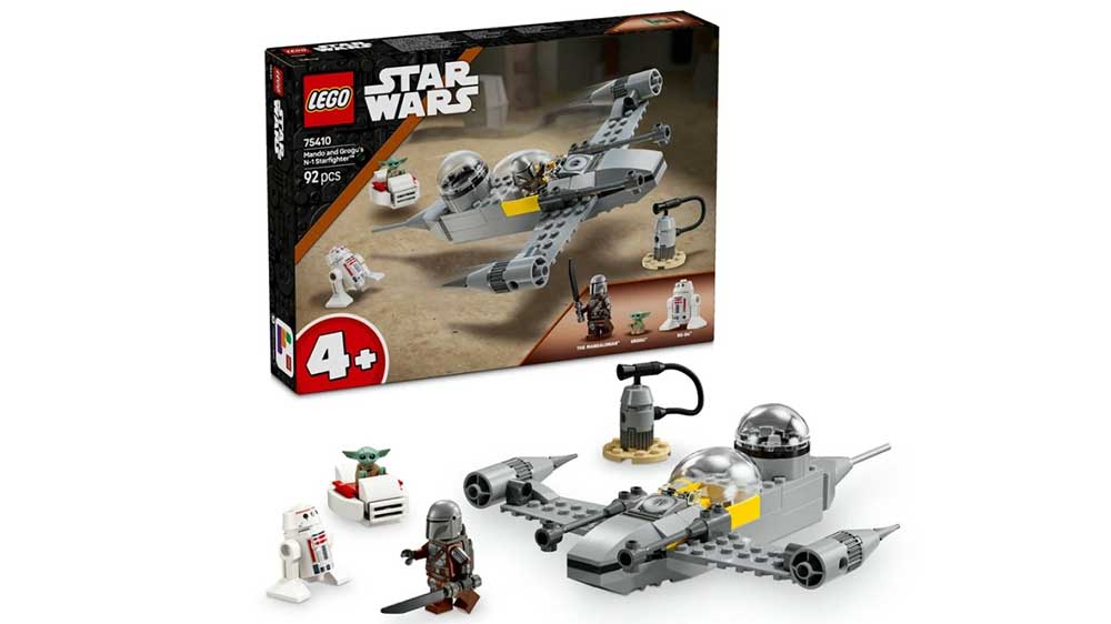 LEGO® Mando, Grogu a stíhačka N-1 Starfighter_01