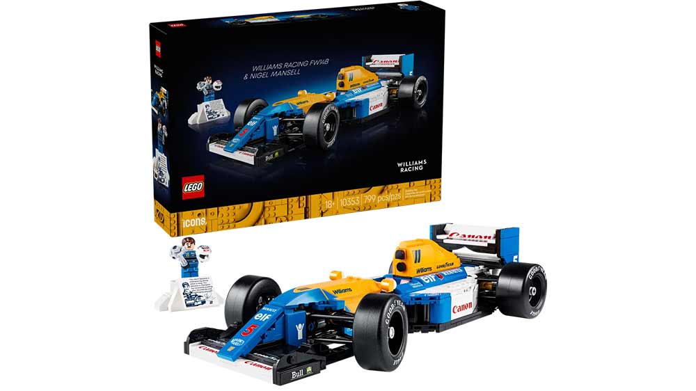 LEGO® Icons 10353 Williams Racing FW14B a Nigel Mansell_01