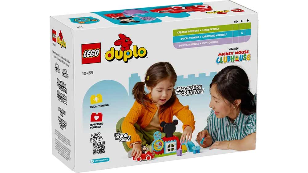 Originální obal stavebnice LEGO® DUPLO® 10454 Mickeyho klubík a auto _03