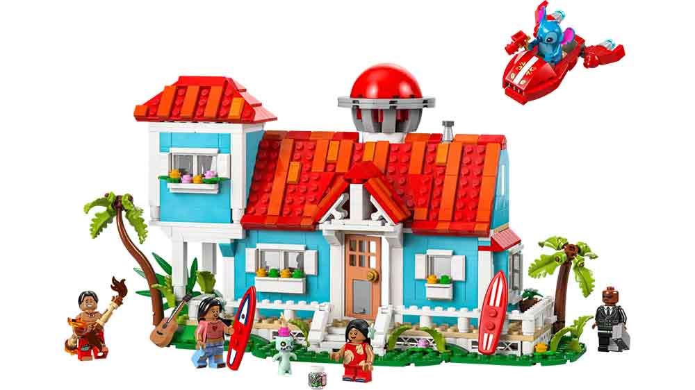 Stavebnice LEGO® Disney 43268 Lilo a Stitch a domek na pláži_01