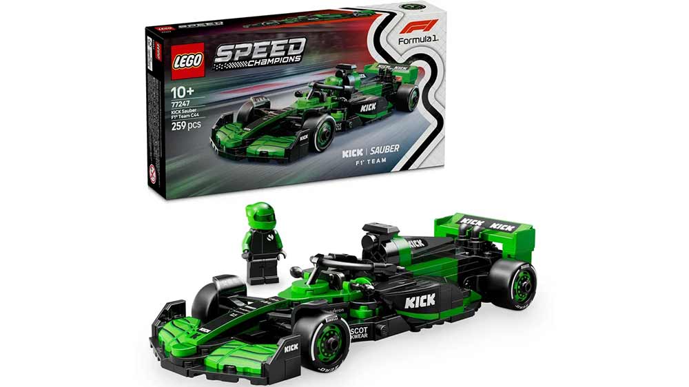 Stavebnice LEGO® Speed Champions™ 77247 Závodní auto KICK Sauber F1® Team _01
