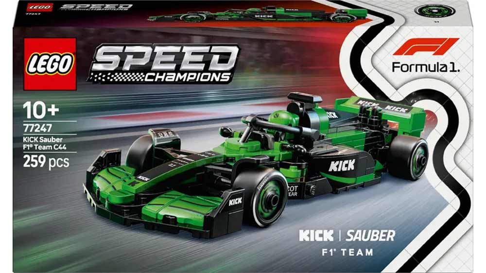 LEGO® Speed Champions™ 77247 Závodní auto KICK Sauber F1® Team C44 – Krabice stavebnice LEGO® _03
