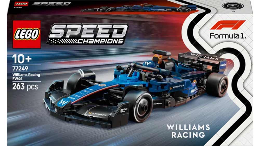LEGO® Speed Champions™ 77249 Závodní auto Williams Racing FW46 F1® – Krabice stavebnice LEGO® _03