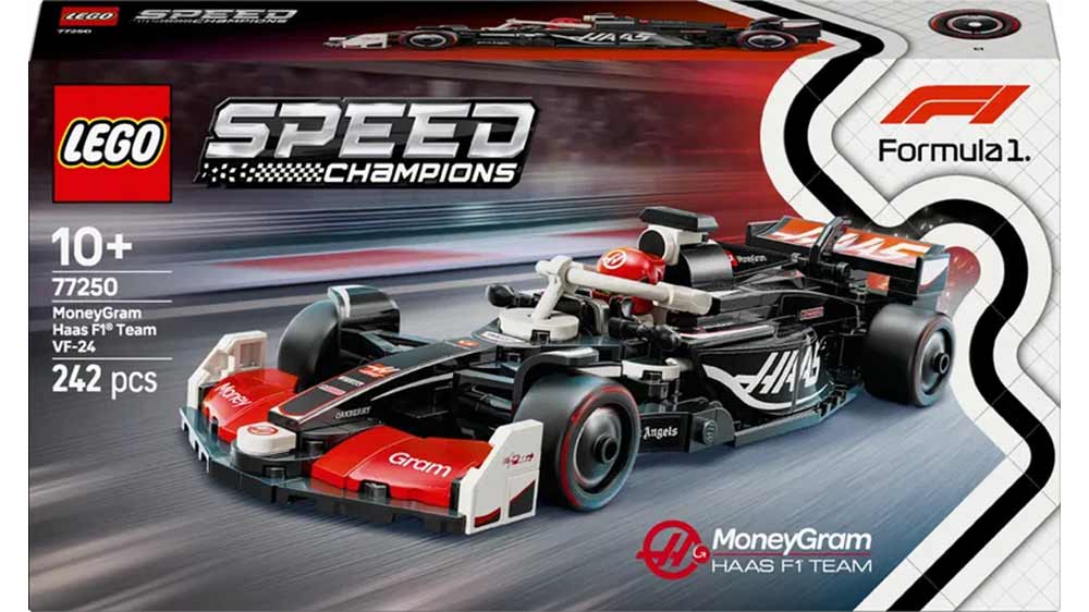 LEGO® Speed Champions™ 77250 Závodní auto MoneyGram Haas F1® Team VF-24 – Krabice stavebnice LEGO® _03