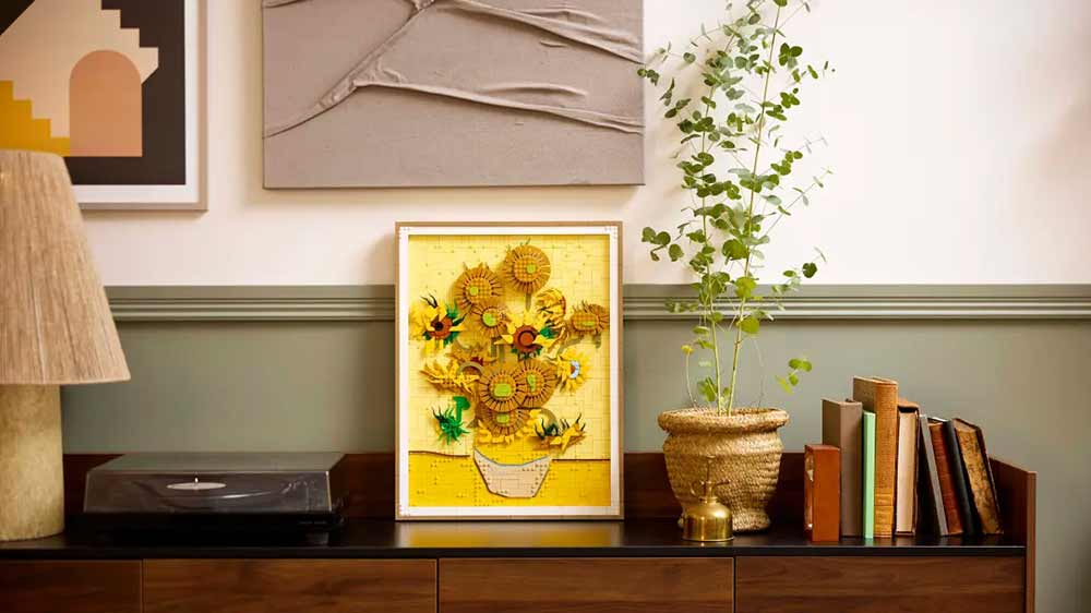 Stavebnice LEGO® Art 31215 Vincent van Gogh – Slunečnice na skříňce_02