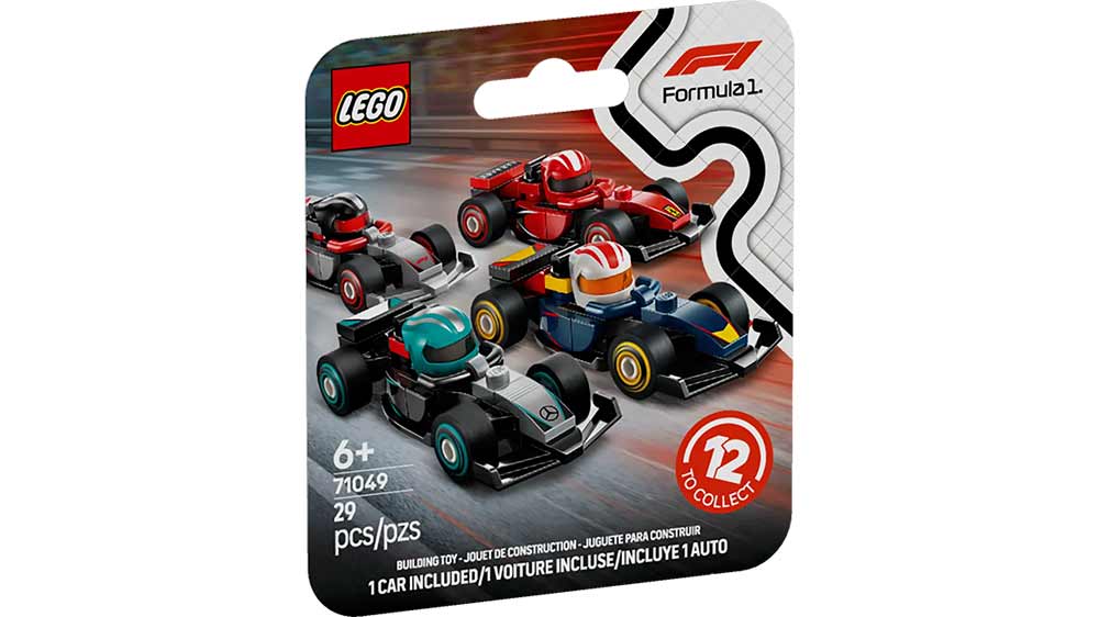 Stavebnice LEGO® 71049 Sběratelská závodní auta F1_01