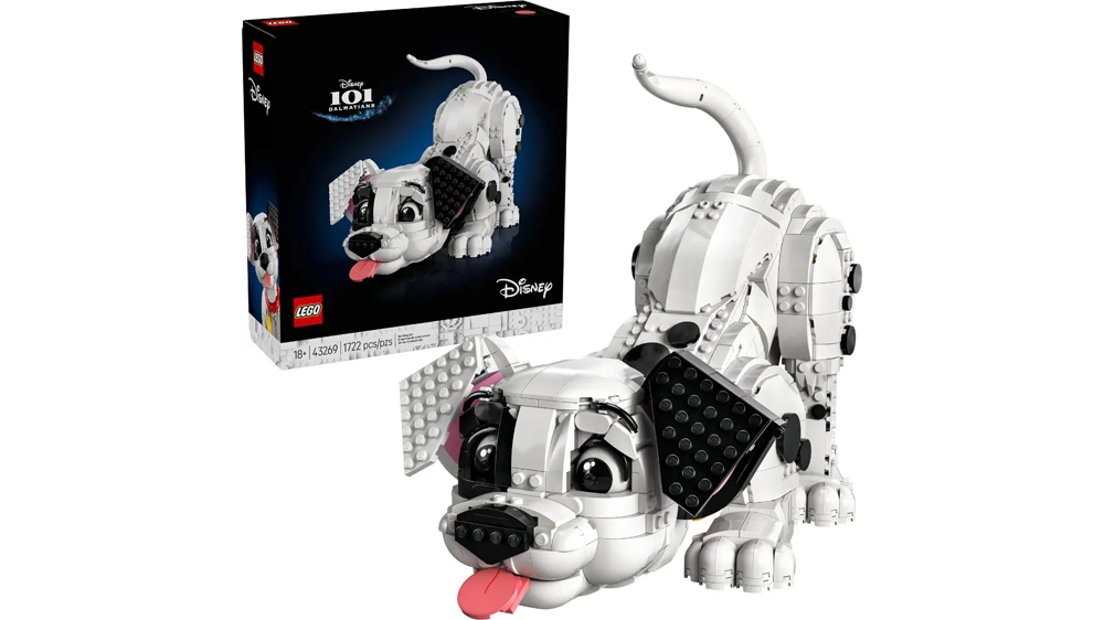 Stavebnice LEGO® Disney 43269 Štěňátko z filmu 101 dalmatinů s krabicí_01