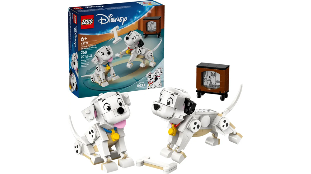 Stavebnice LEGO&reg; Disney 43271 &Scaron;těň&aacute;tka &Scaron;t&iacute;stko a Penny z filmu 101 dalmatinů_01