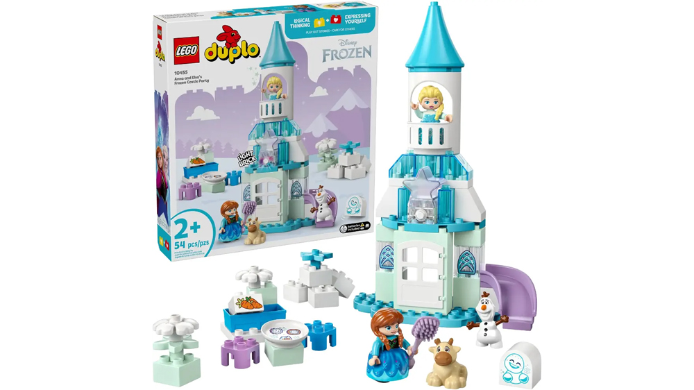 Stavebnice LEGO® DUPLO® Disney 10455 Ledové království: Anna a Elsa a oslava na hradě_01