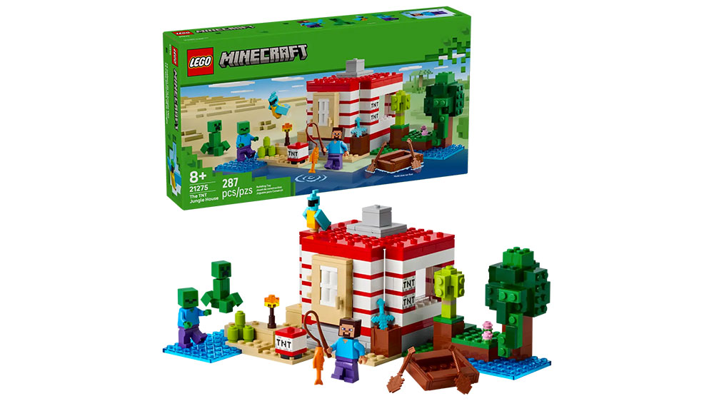Stavebnice LEGO® Minecraft® 21275 TNT dům v džungli_01
