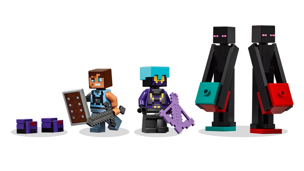 Minifigurky ze stavebnice LEGO® Minecraft® 21279 Endermanova věž_02