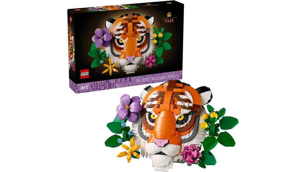 Stavebnice LEGO® 31217 Art Kolekce zvířat – Tygr_01