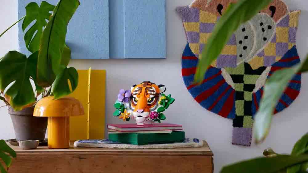 LEGO® 31217 Art Kolekce zvířat – Tygr v interiéru_02