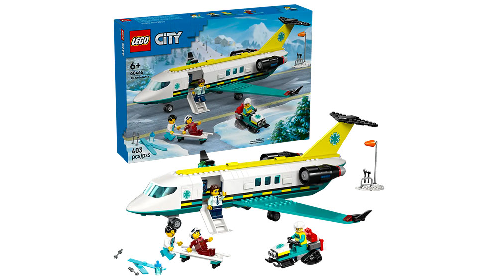 Stavebnice LEGO&reg; City 60465 Letadlo z&aacute;chran&aacute;řsk&eacute; služby _01