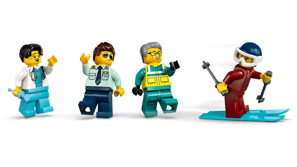 Minifigurky ze stavebnice LEGO&reg; City 60465 Letadlo z&aacute;chran&aacute;řsk&eacute; služby_02