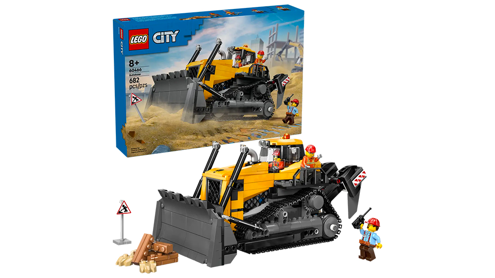 Stavebnice LEGO&reg; City 60466 Žlut&yacute; buldozer_01