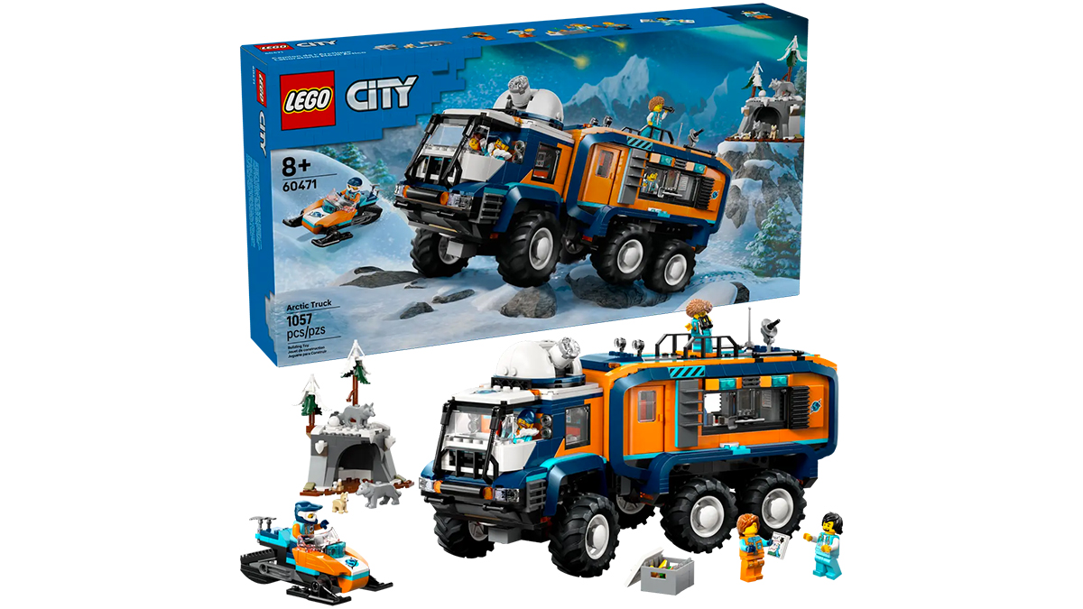 Stavebnice LEGO® City 60471 Nákladní auto s laboratoří pro průzkumníky Arktidy_01