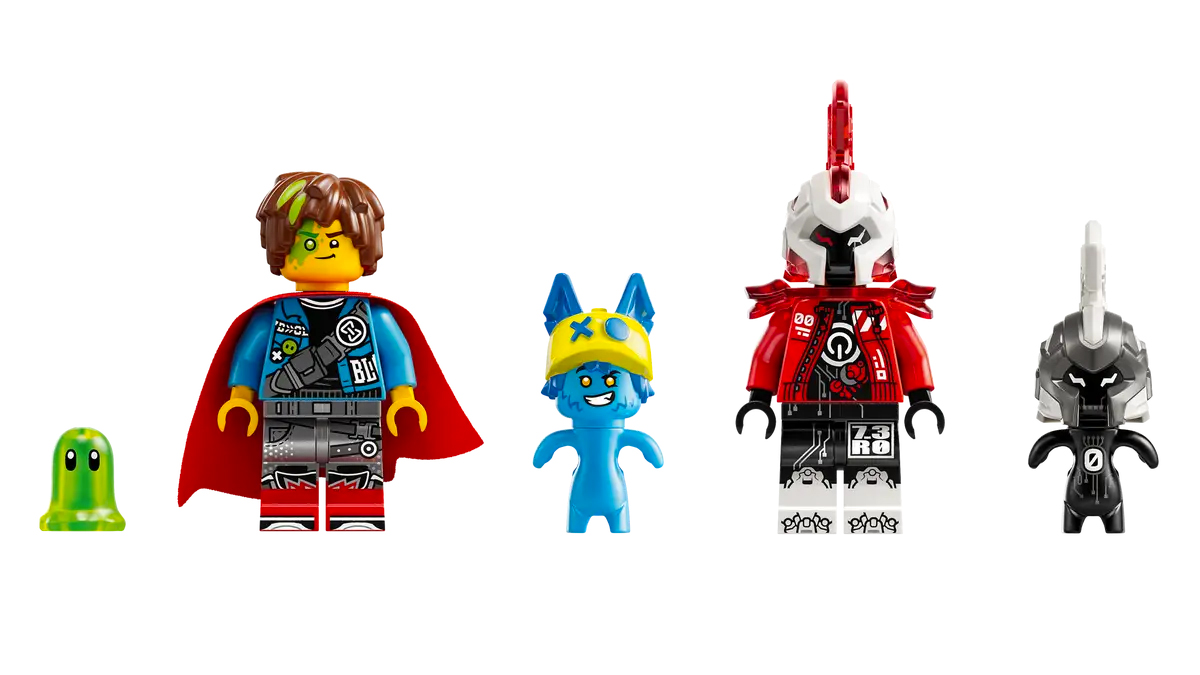 Minifigurky ze stavebnice LEGO® DREAMZzz™ 71492 Mateo a jeho ohnivý chameleon_02