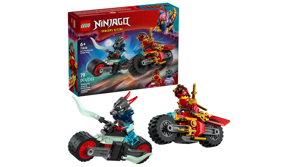 Stavebnice LEGO&reg; Ninjago&reg; 71838 Kai a z&aacute;vody na motork&aacute;ch_01