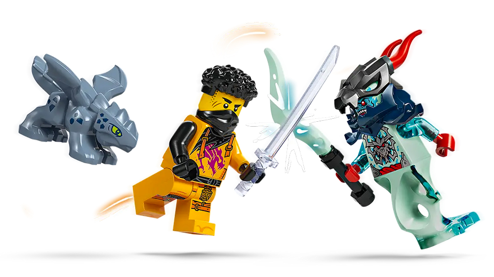 Minifigurky ze stavebnice LEGO® Ninjago® 71839 Arin a bojový robot Spinjitzu_02v