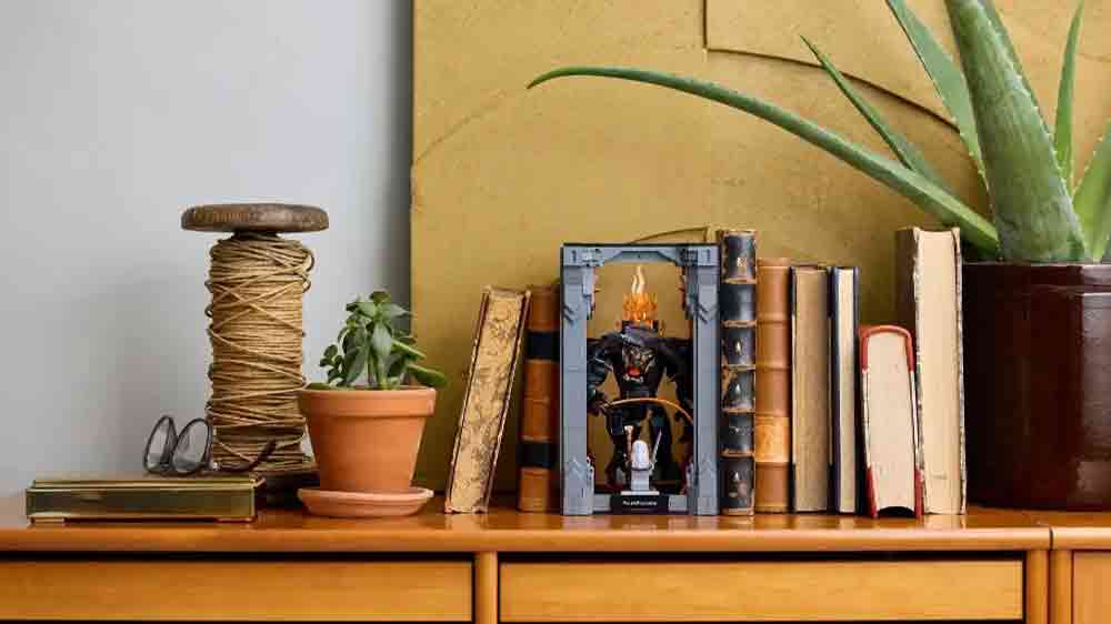 Stavebnica LEGO® Icons Knižná zarážka: Pán prsteňov – Balrog™_04