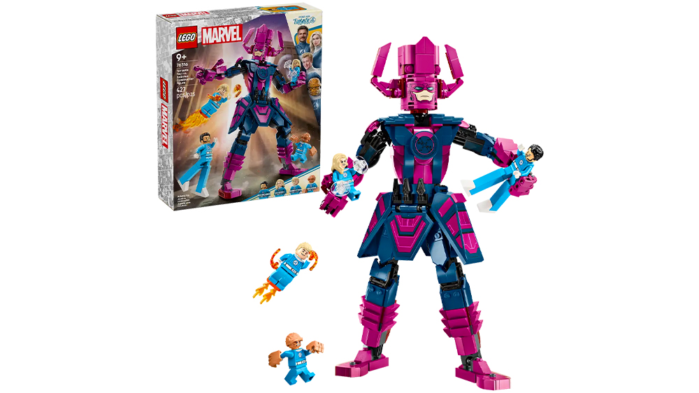 Stavebnice LEGO® Marvel 76316 Fantastická čtyřka vs. sestavitelná figurka Galactuse_01