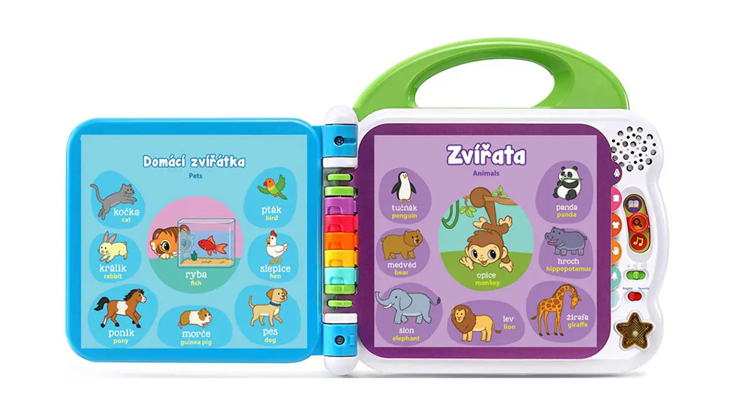 Kn&iacute;žka se zvuky Vtech M&yacute;ch 100 slov&iacute;ček_02