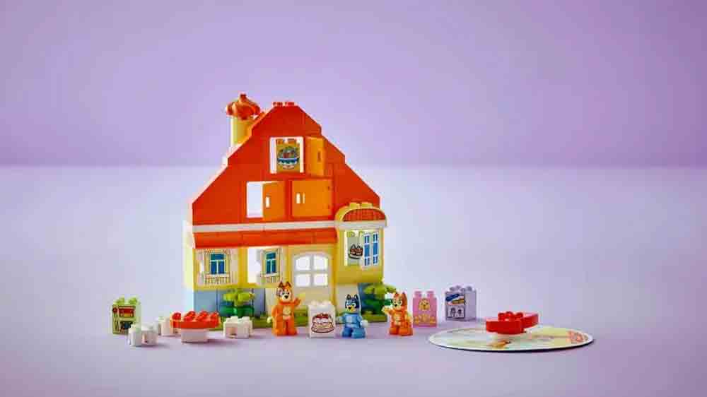 Sestavená stavebnice LEGO® DUPLO® 10459 Dům Bluey a paměťová hra_04