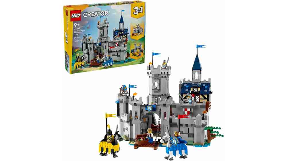 Stavebnice LEGO® Creator 3 v 1 31168 Středověký hrad a rytíři na koních_01