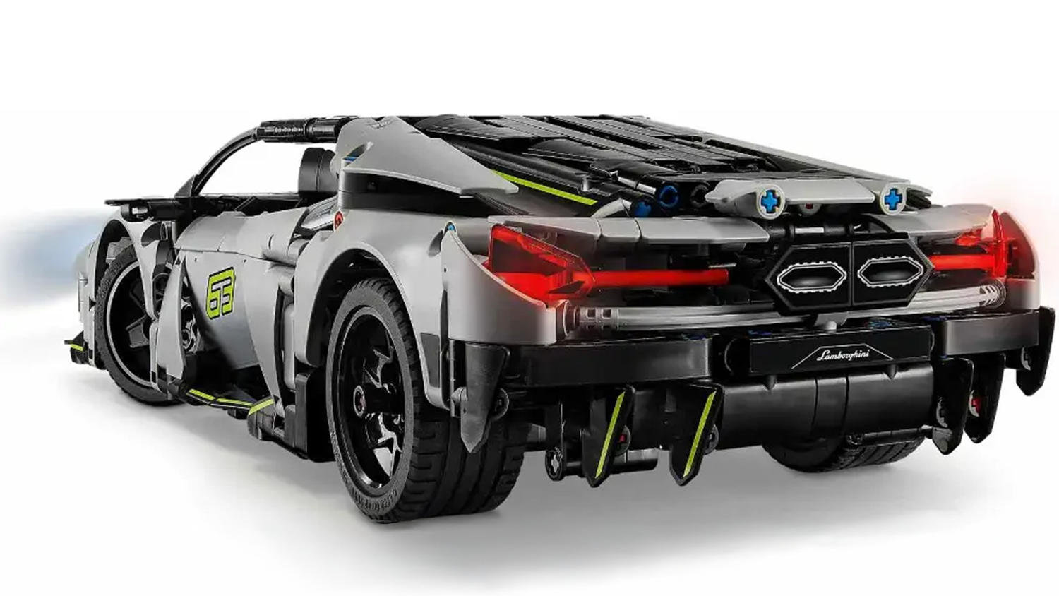 Model auta Lamborghini Revuelto ze stavebnice LEGO® Technic 42214 zezadu_04