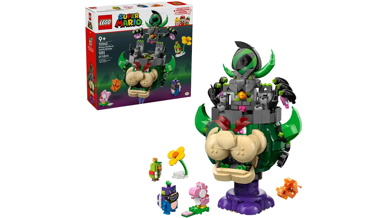 Stavebnica LEGO&reg; Super Mario&trade; 72042 Prince Florian a Castle Bowser_01