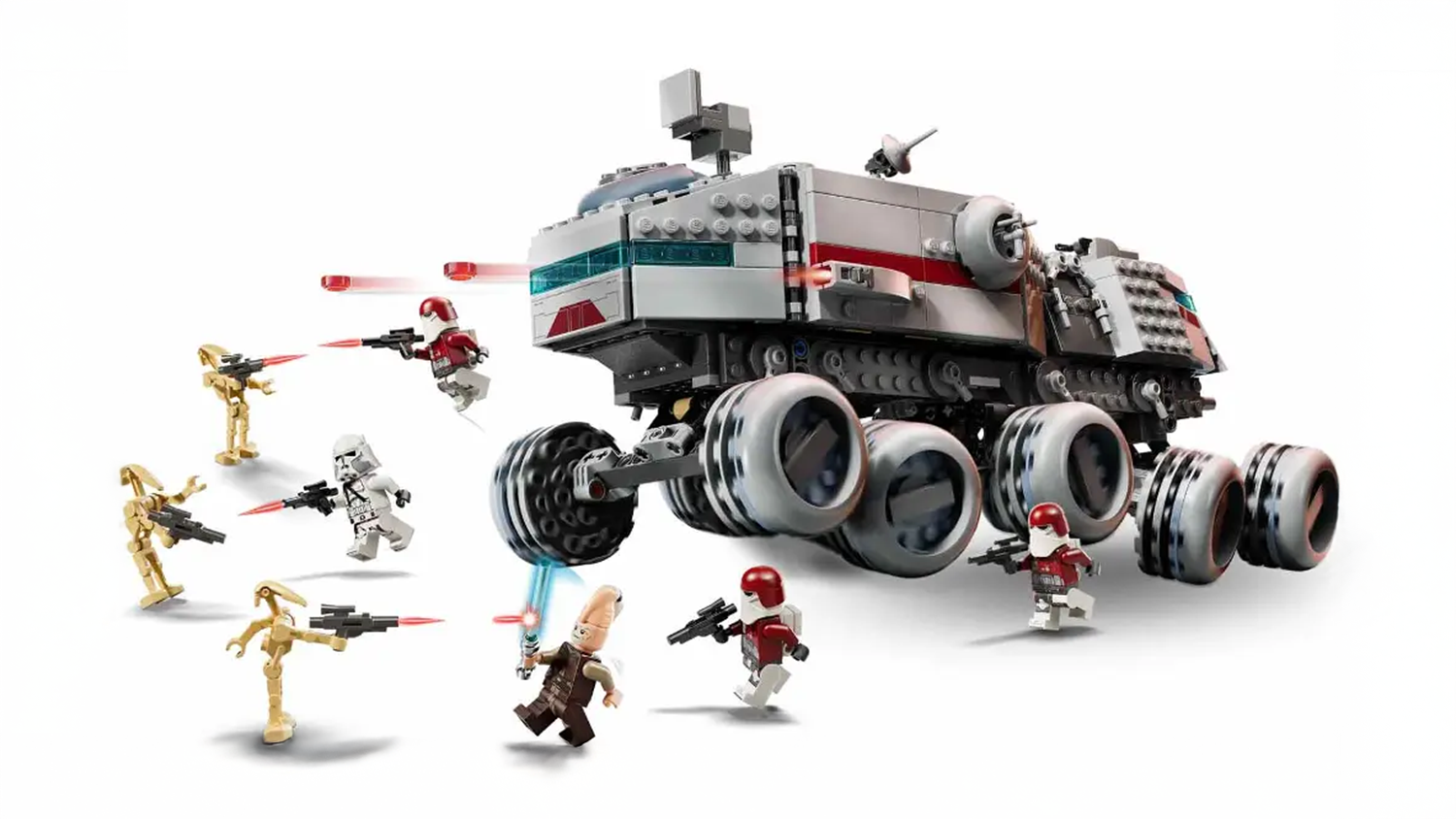 Vozidlo spolu s 8 figurkami ze stavebnice LEGO® Star Wars™ 75413 a znázornění bitvy_02