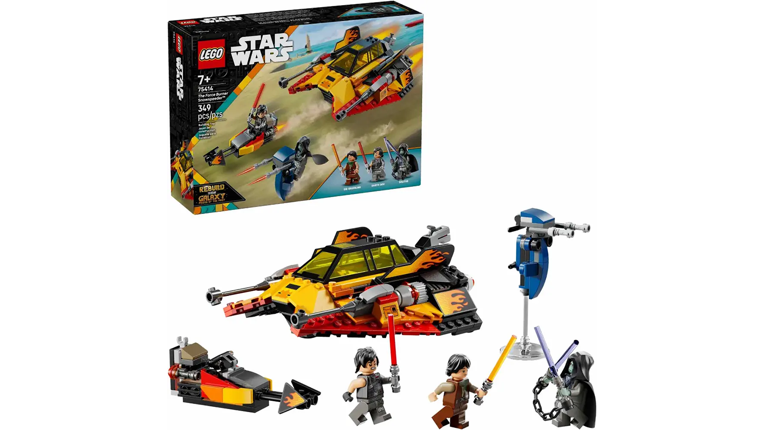Stavebnica LEGO® Star Wars™ 75414 Snežný spíder Force Burner_01