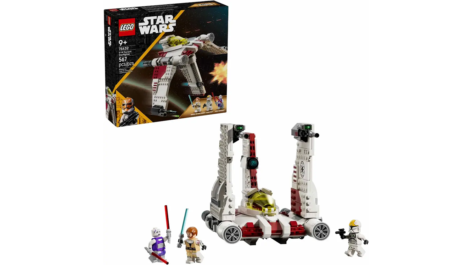Stavebnice LEGO&reg; Star Wars&trade; 75432 St&iacute;hačka V-19 Torrent Starfighter_01