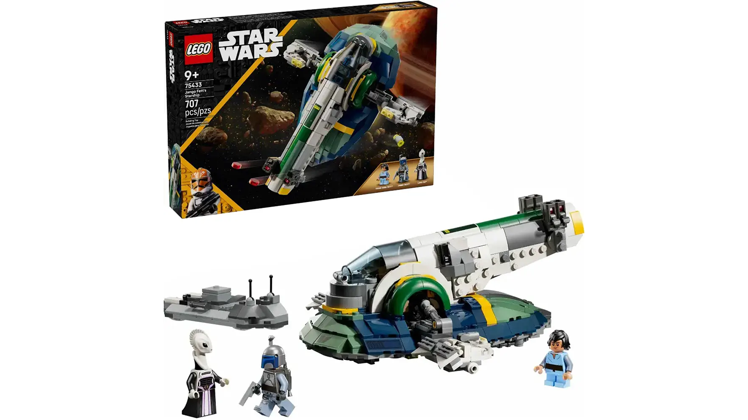 Stavebnice LEGO&reg; Star Wars&trade; 75433 Jango Fett a jeho hvězdn&aacute; loď_01