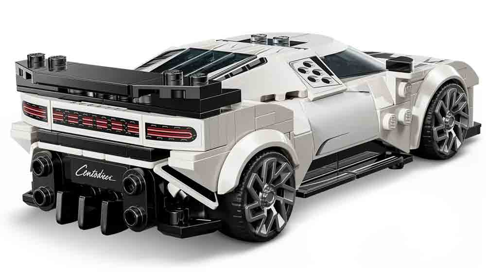 Model auta ze stavebnice LEGO&reg; Speed Champions 77240 Hyper sportovn&iacute; auto Bugatti Centodieci zezadu_02